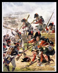 The Attack of the Black Watch, Illustration from 